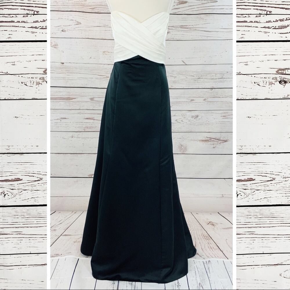 Alfred Angelo Bridesmaids cream and black